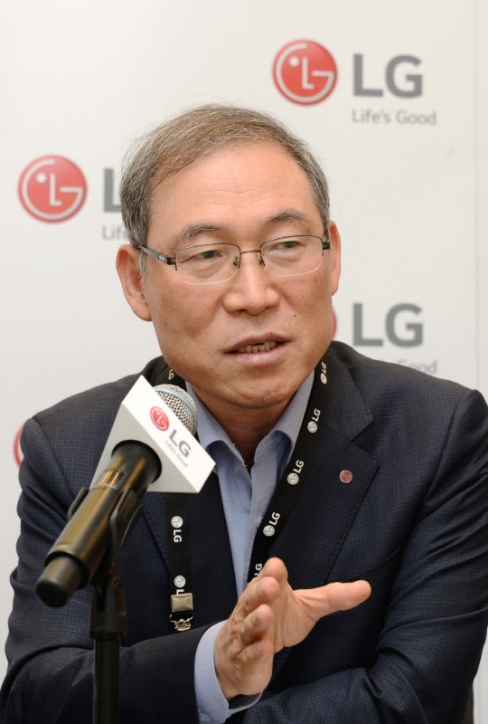 송대현 LG전자 H&A사업본부장 사장. <사진=연합뉴스>